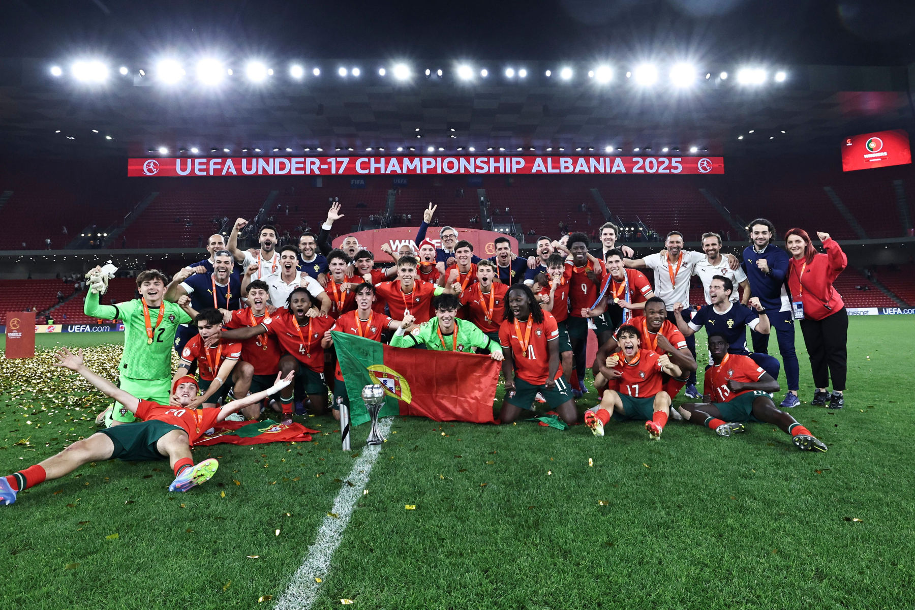 Portugal Campeão da Europa de Sub-17!